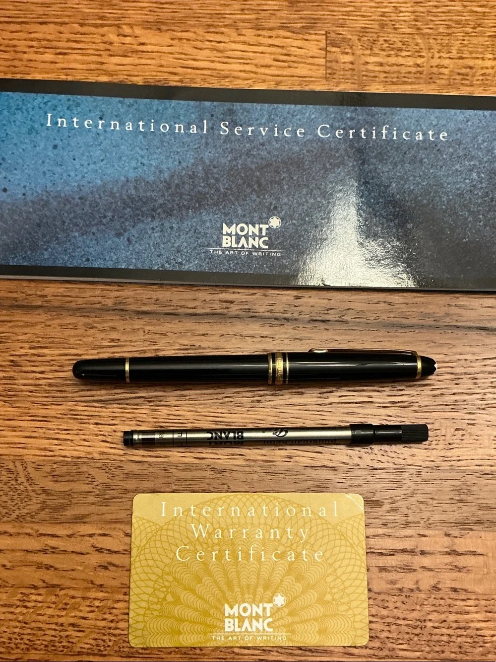 Mont Blanc polished black
